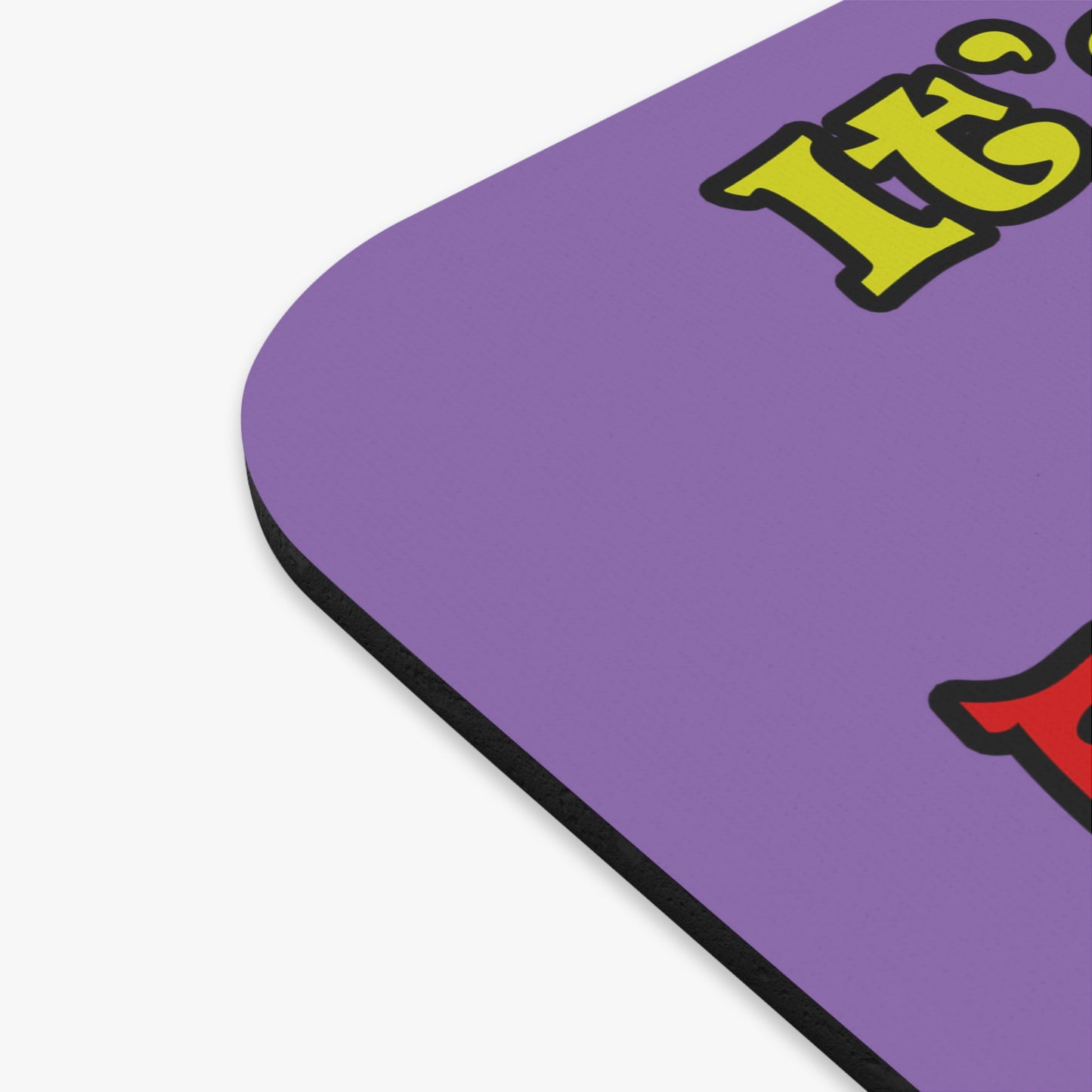 popping like popcorn - Mouse Pad (Rectangle) (light purple)