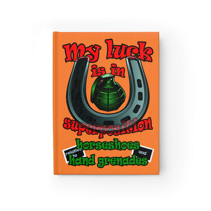 my luck - journal-lined (crusta)
