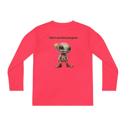 I don't care that your grey - Youth Long Sleeve Competitor Tee