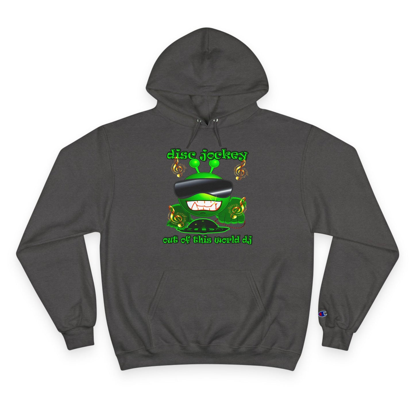 disc jockey - Champion Hoodie