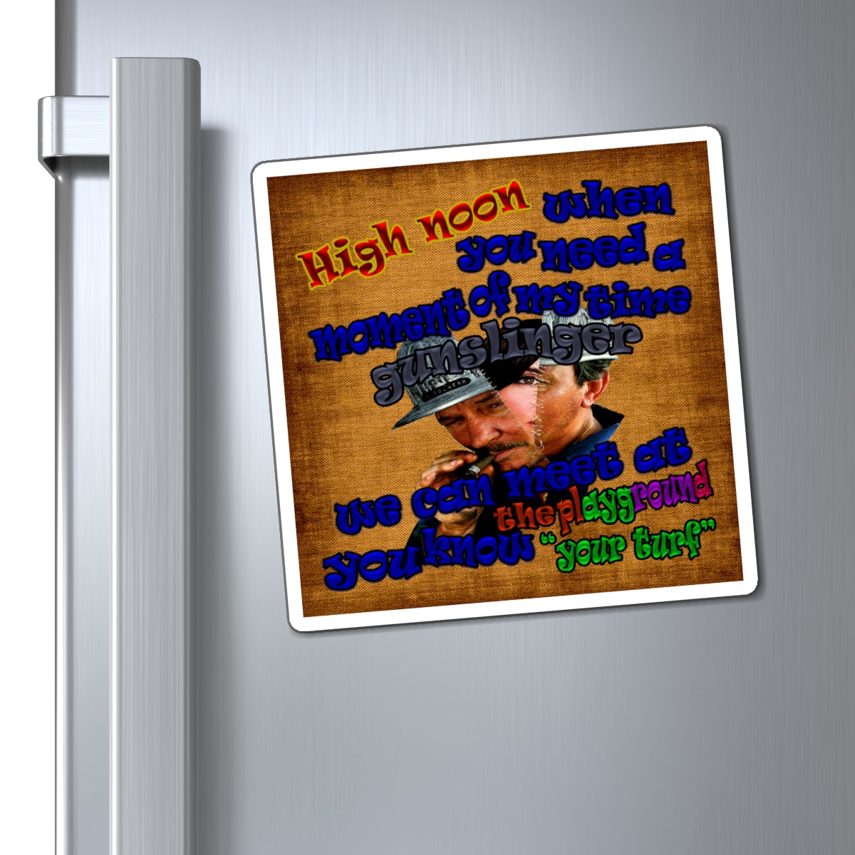 high noon - Magnets - (brown papyrus)