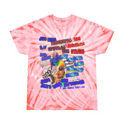 drop the beat - Tie-Dye Tee, Cyclone
