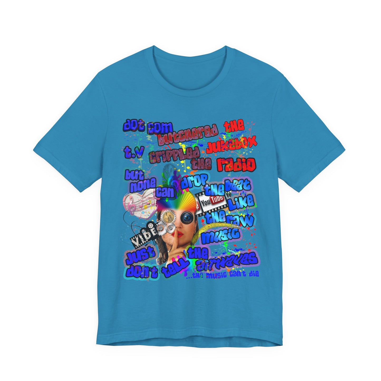 drop the beat - Unisex Jersey Short Sleeve Tee