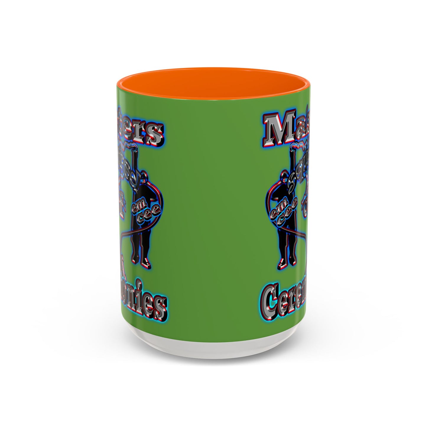 em cee squared - Accent Mug (green)