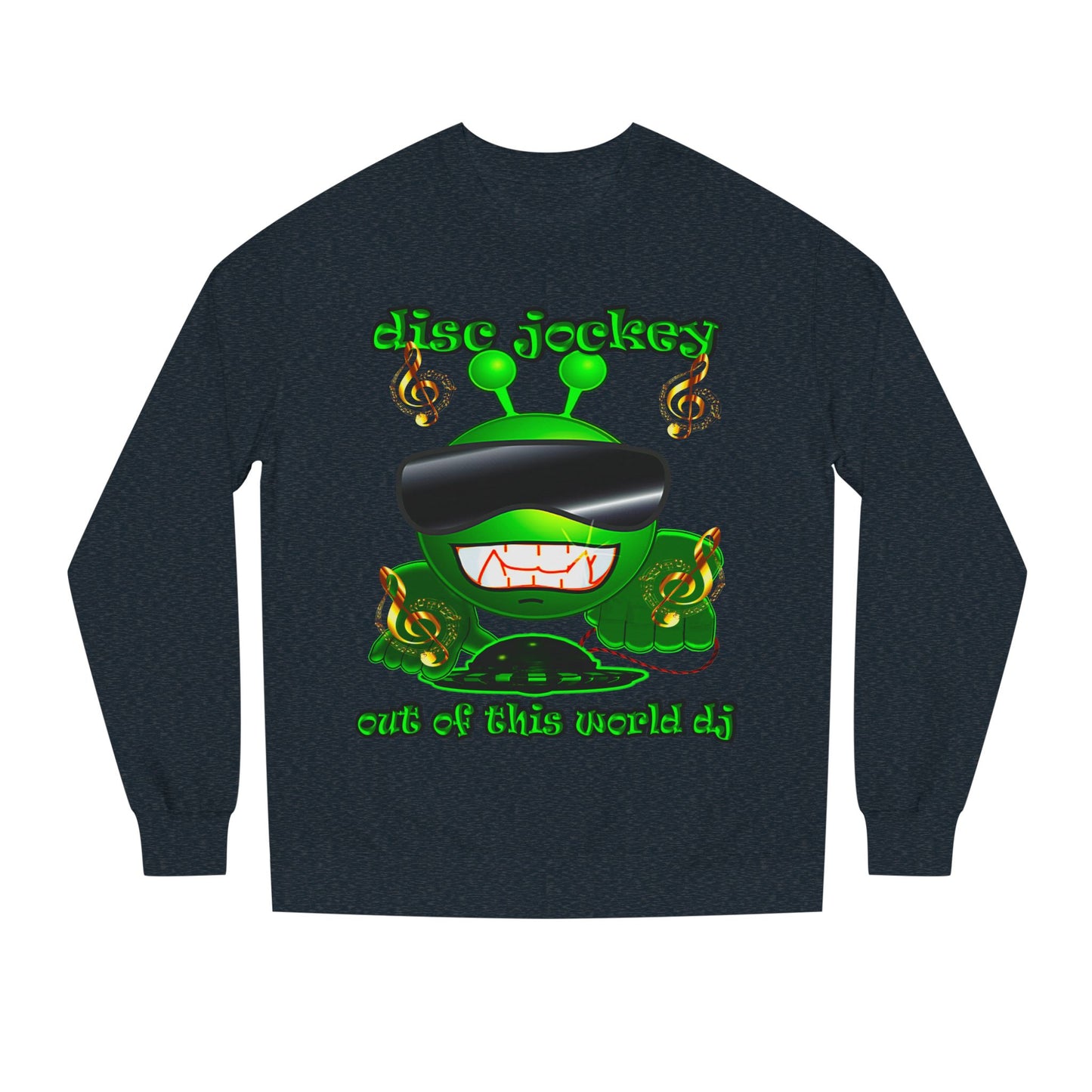 disc jockey - Unisex Crew Neck Sweatshirt