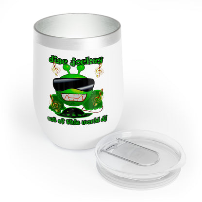 disc jockey - Chill Wine Tumbler