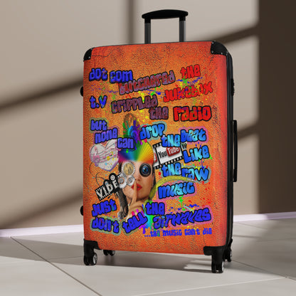 drop the beat - Suitcase (burnt orange)