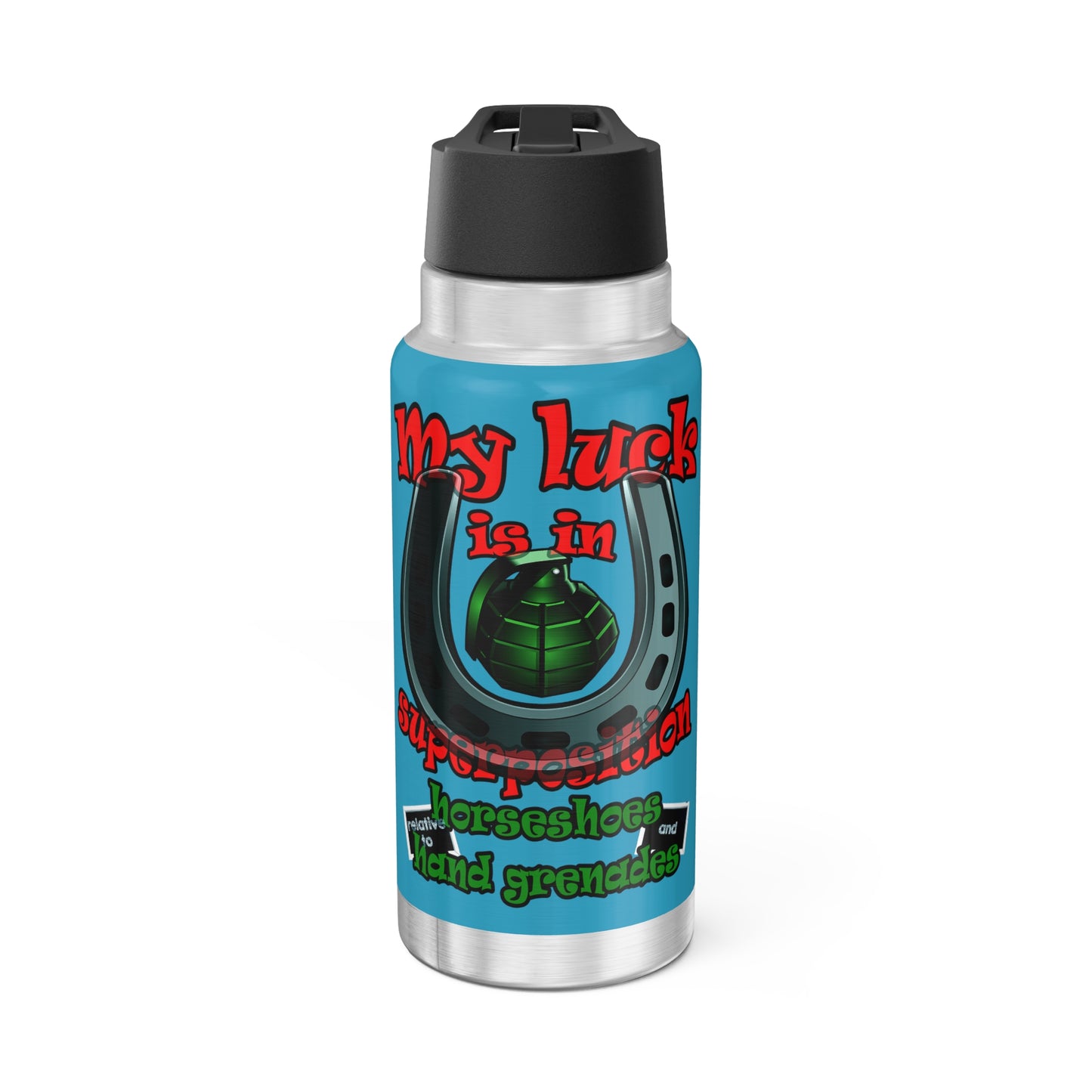 my luck - Gator Tumbler, 32oz (turquoise)