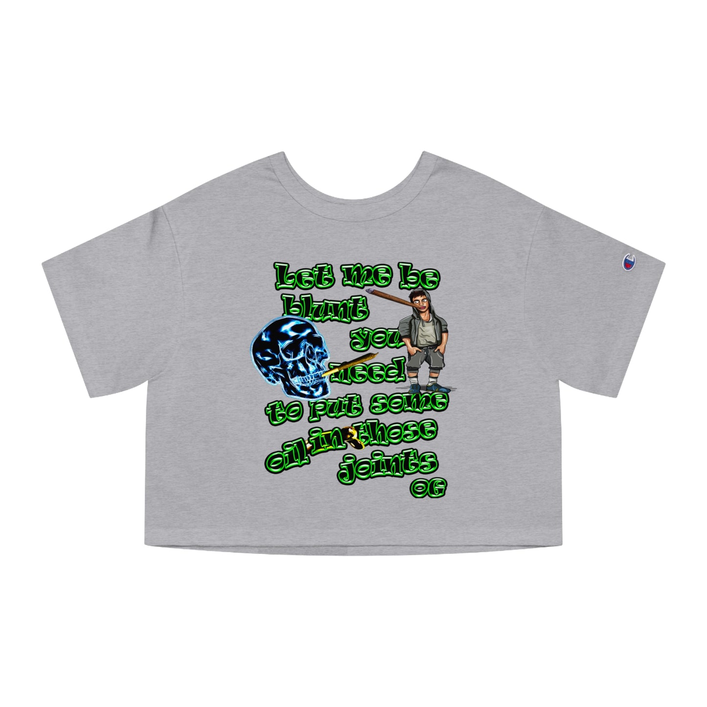 og - Champion Women's Heritage Cropped T-Shirt
