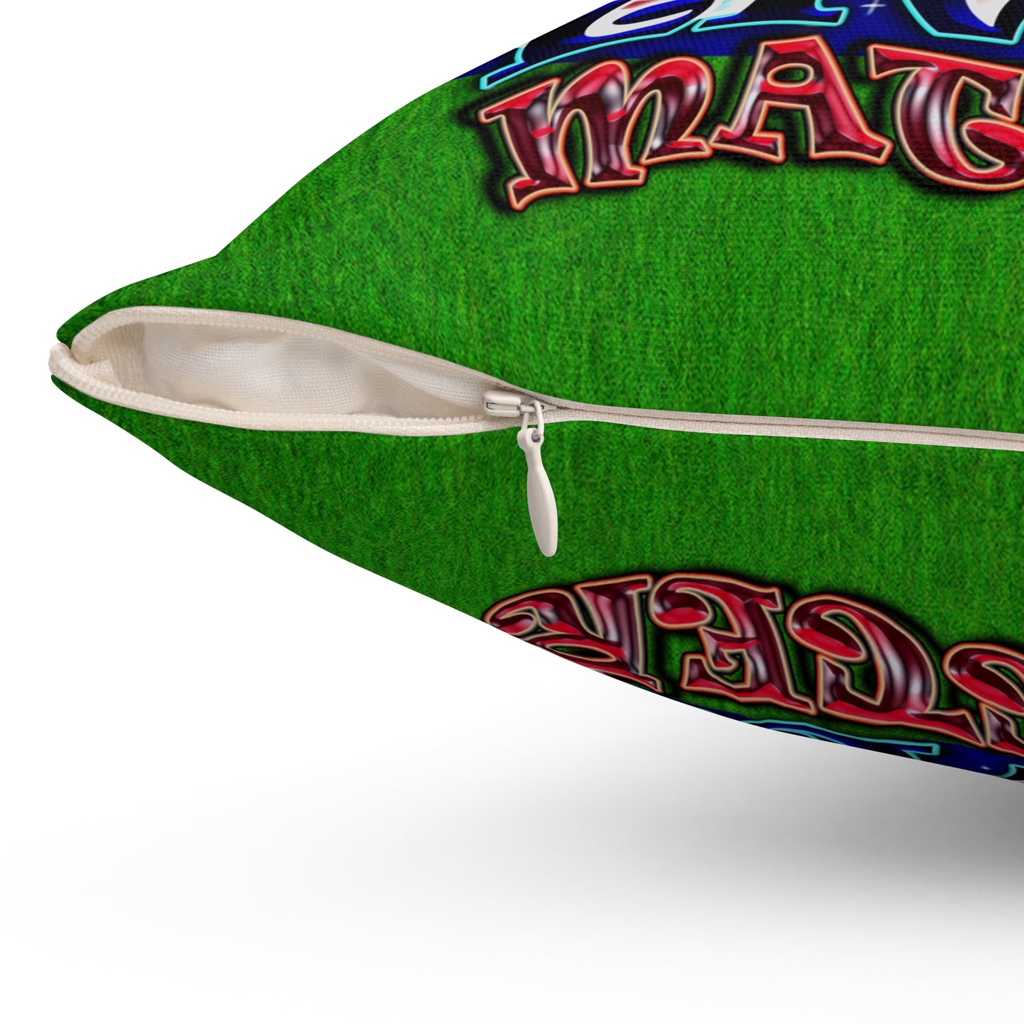 rw&b lives matter - Spun Polyester Square Pillow - ('snoops' background)