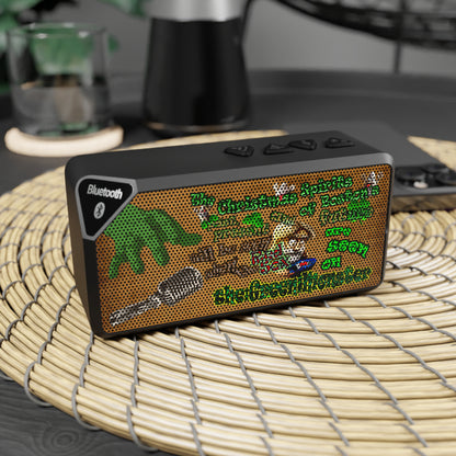 christmas spirits of boston - Jabba Bluetooth Speaker (brown papyrus)