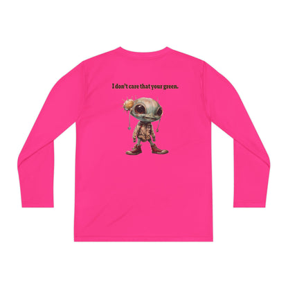 I don't care that your grey - Youth Long Sleeve Competitor Tee