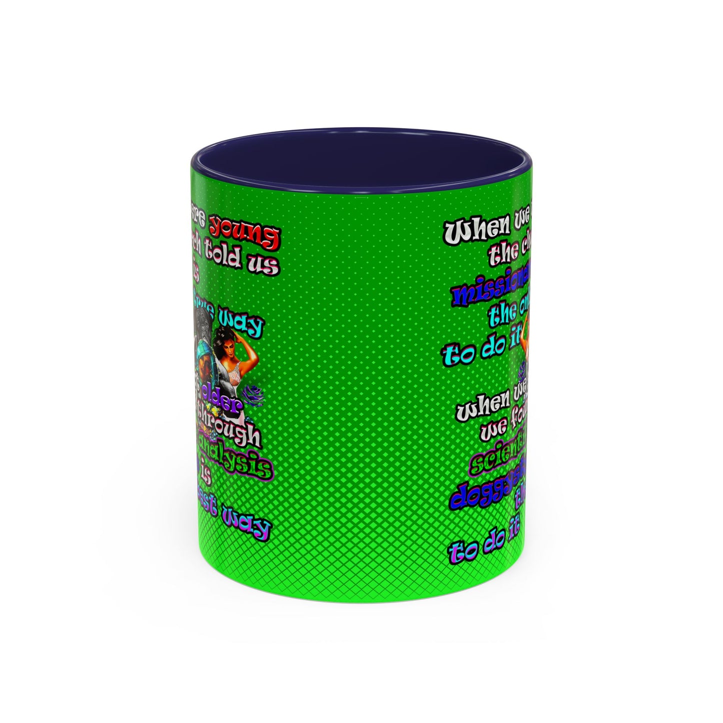 doggystyle - Accent Mug (logo green)