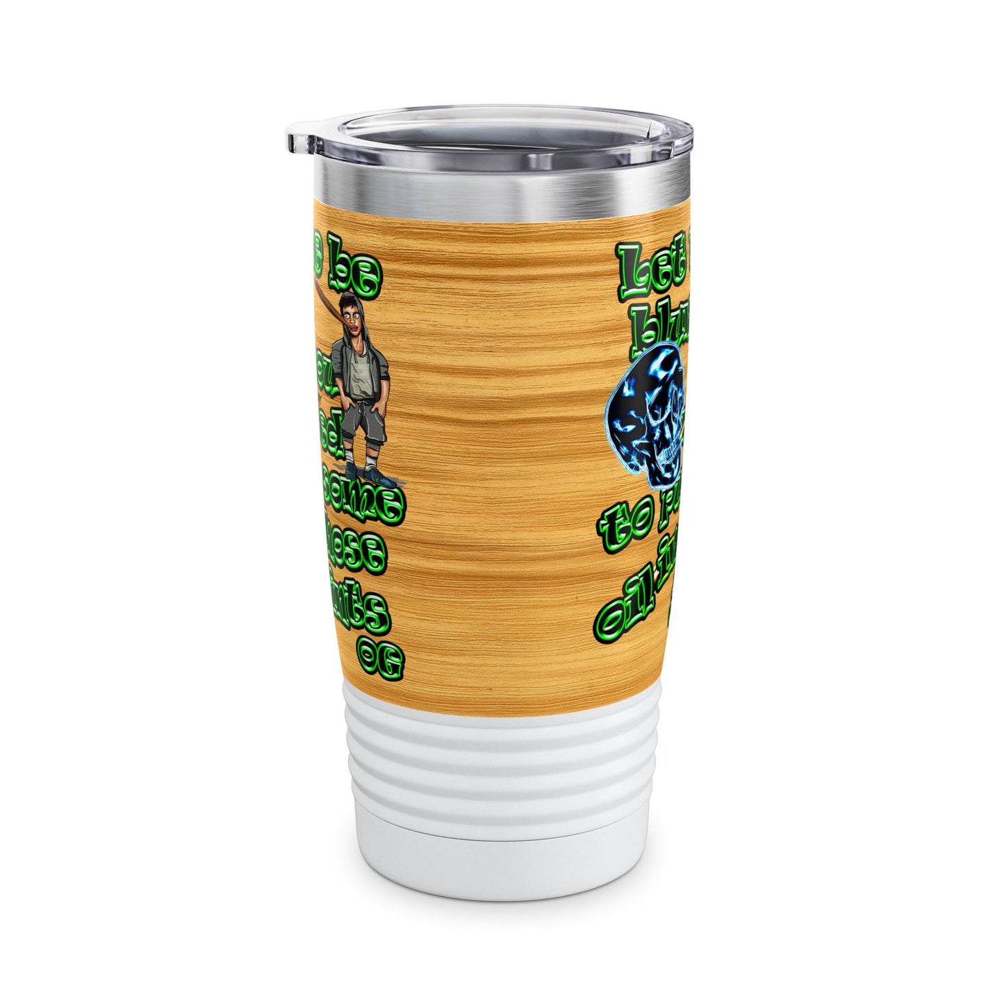 og - Ringneck Tumbler, 20oz (butterscotch wood finish)