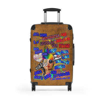 drop the beat - Suitcase (brown papyrus)