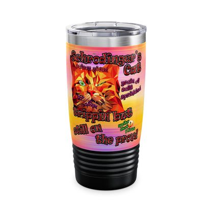 schrodinger's cat - Ringneck Tumbler, 20oz (color blur)