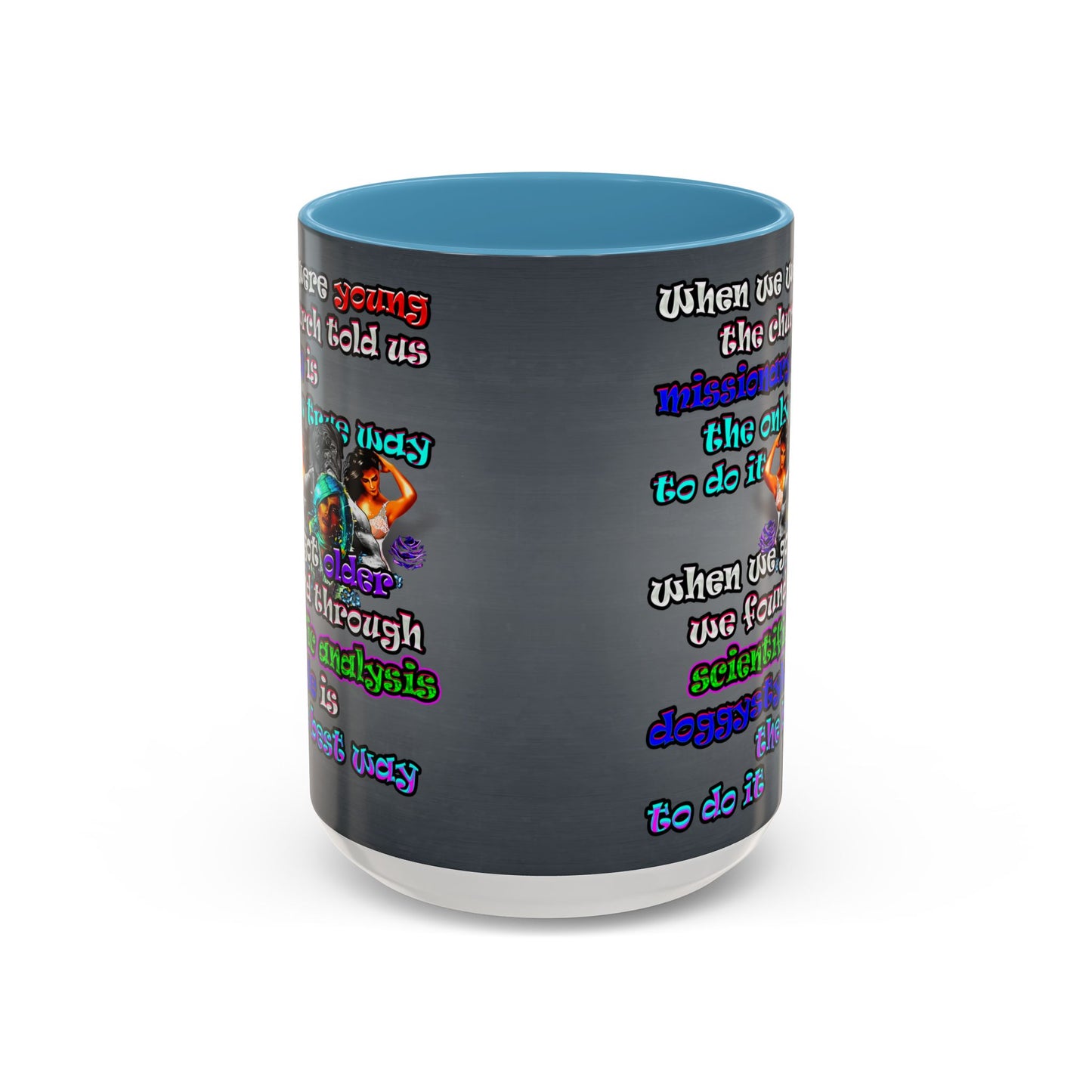 doggystyle - Accent Mug (grey-light grey)