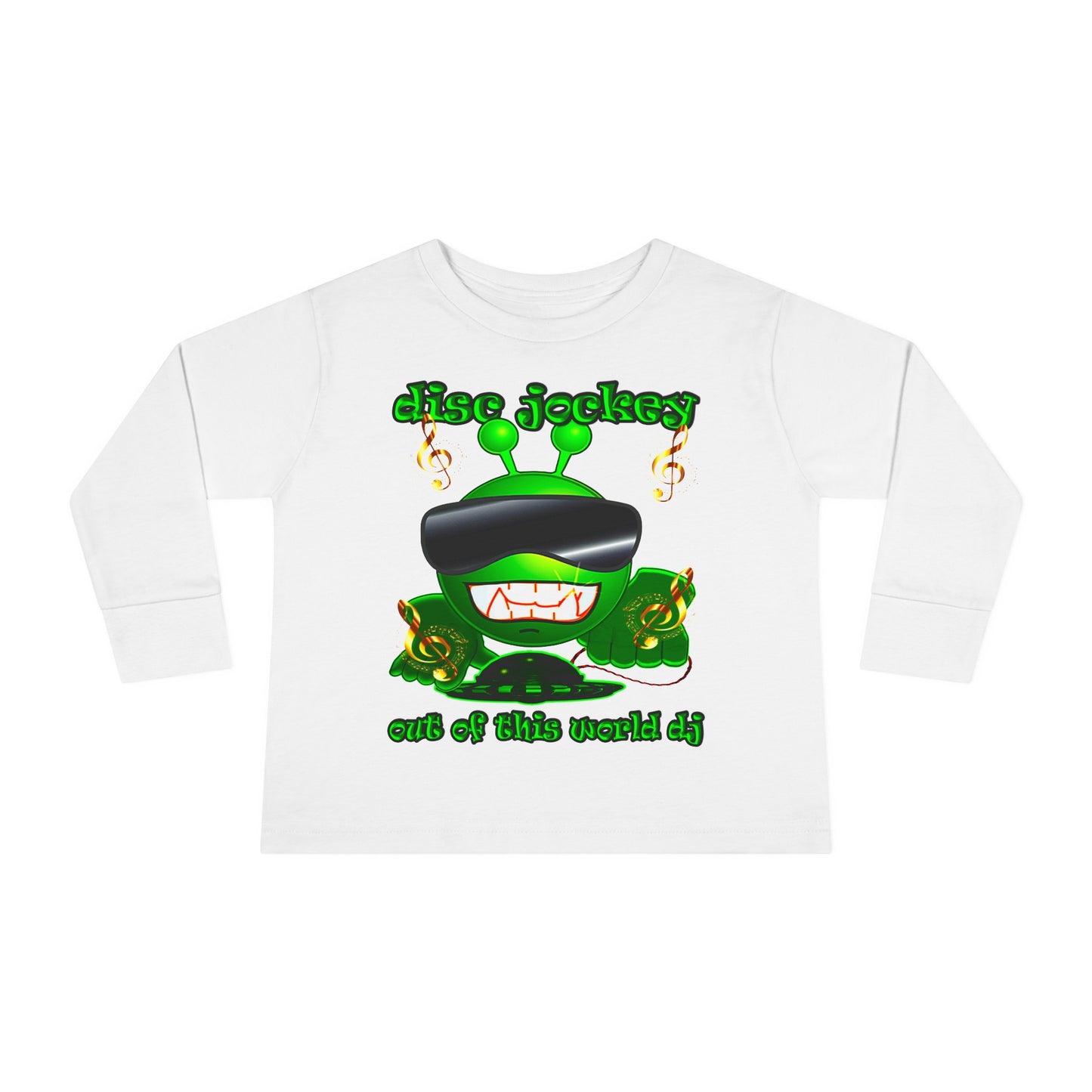 disc jockey - Toddler Long Sleeve Tee