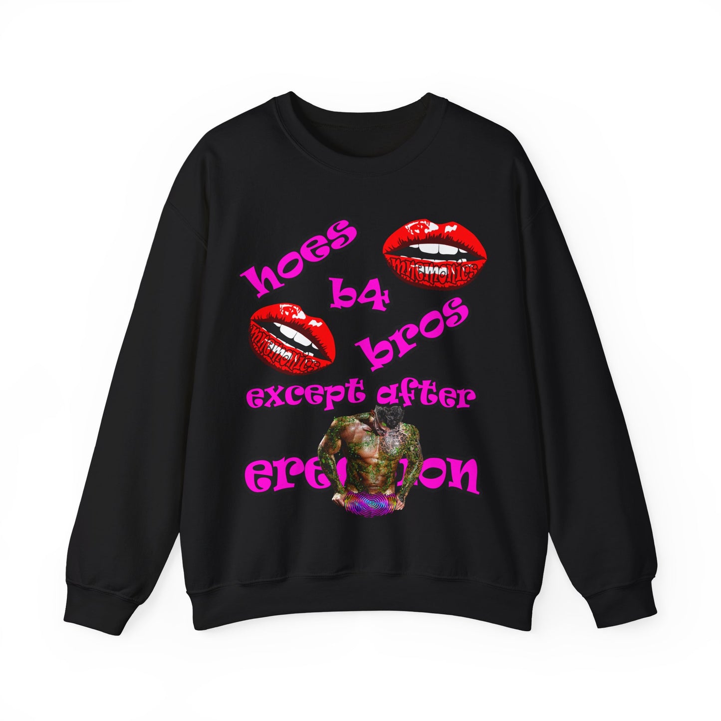 hoes b4 bros - Unisex Heavy Blend™ Crewneck Sweatshirt