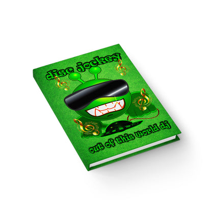disc jockey - journal-lined (green turf)