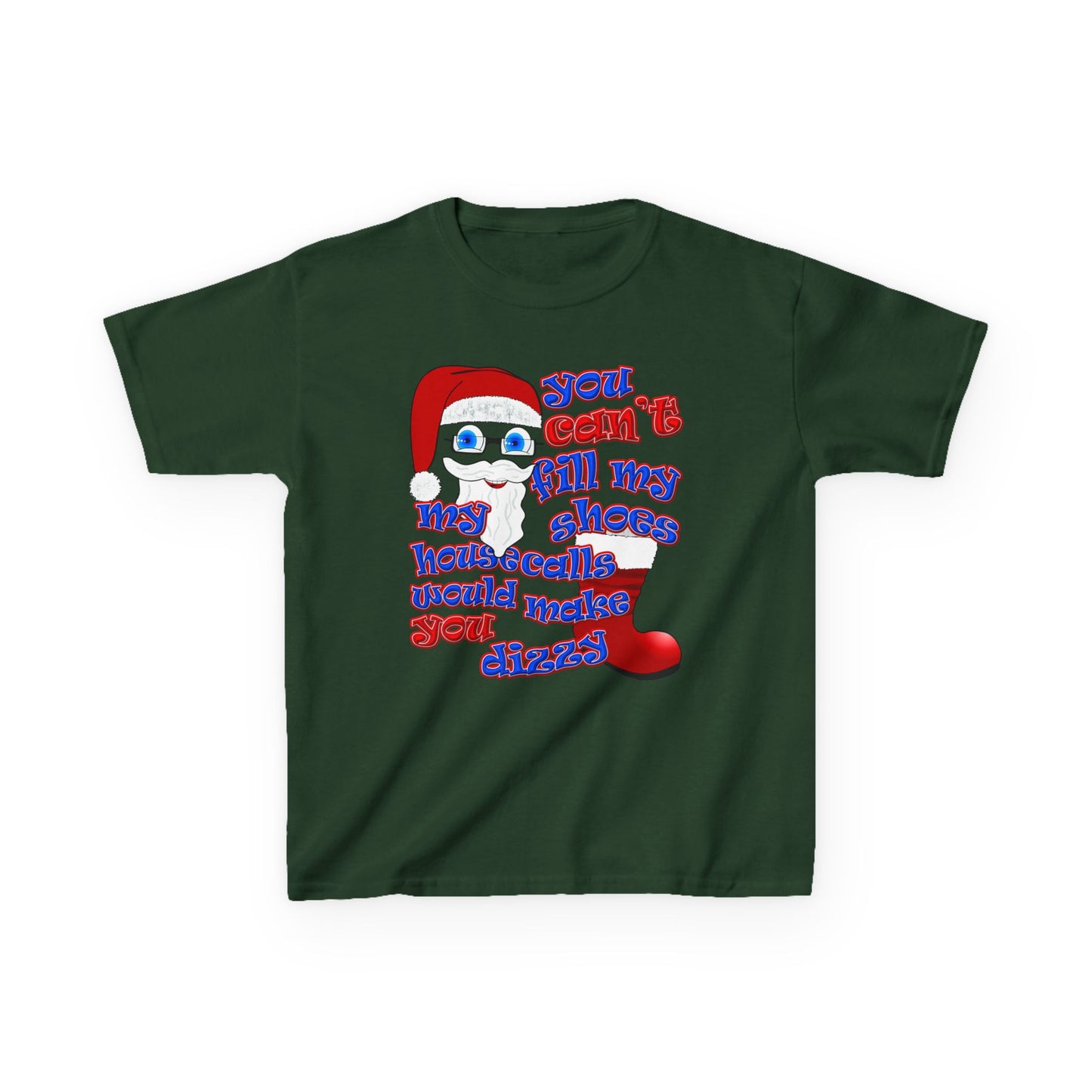 santa's shoes - Kids Heavy Cotton™ Tee