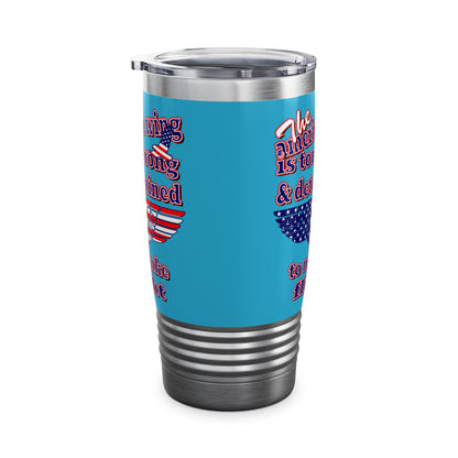 american wing - Ringneck Tumbler, 20oz (turquoise)