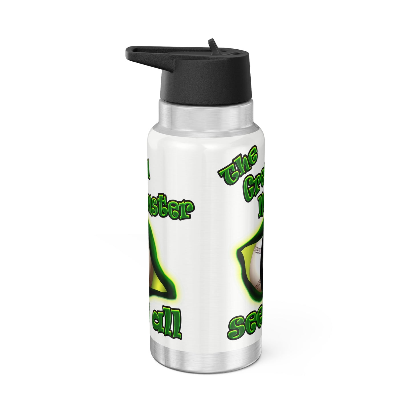 green monster - Gator Tumbler, 32oz (white)