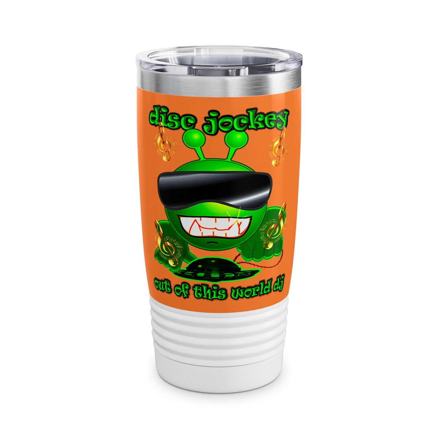 disc jockey - Ringneck Tumbler, 20oz (crusta)