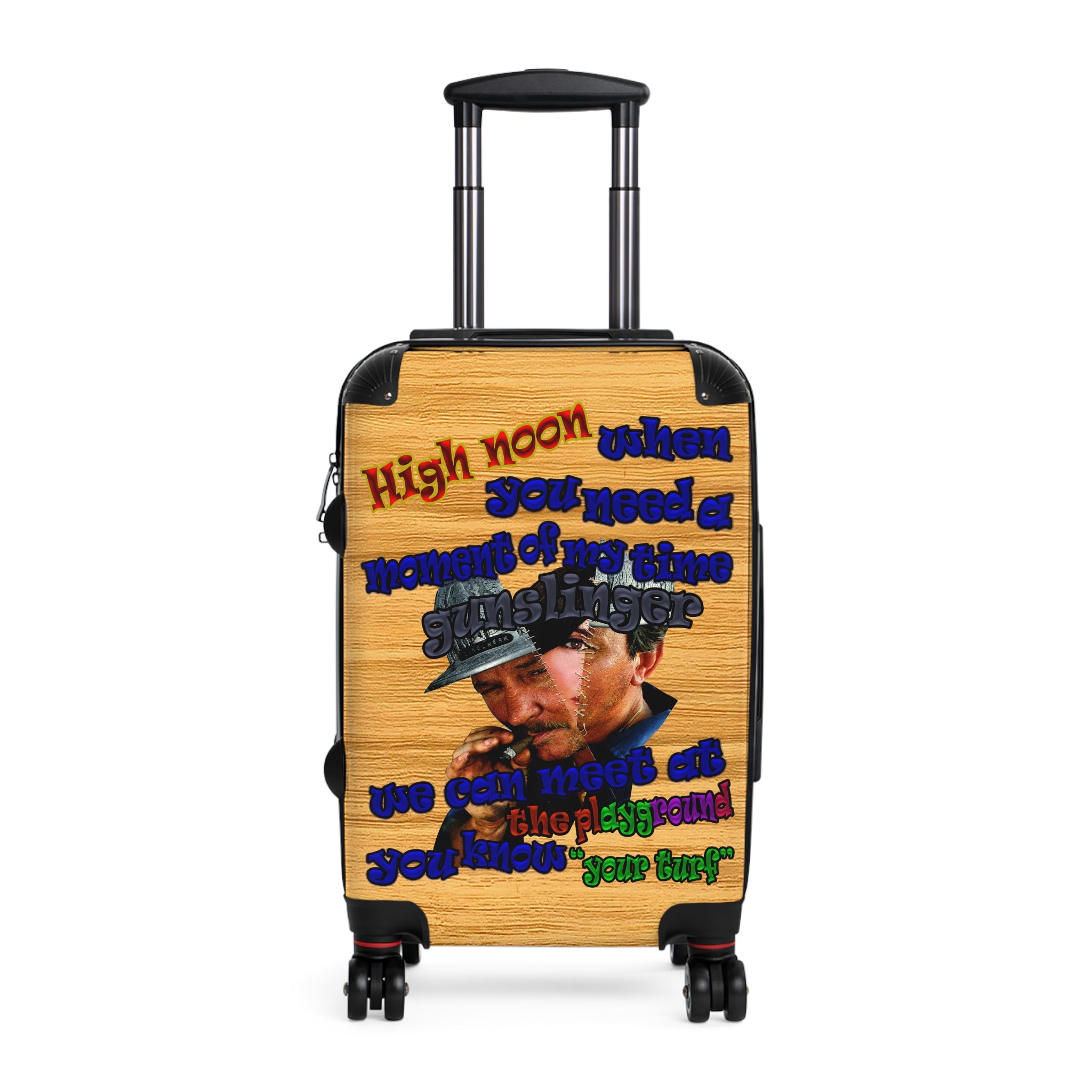 high noon - Suitcase (butterscotch wood finish)