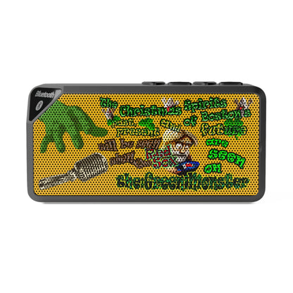christmas spirits of boston - Jabba Bluetooth Speaker (yellow)