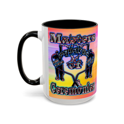 em cee squared - Accent Mug (color blur)