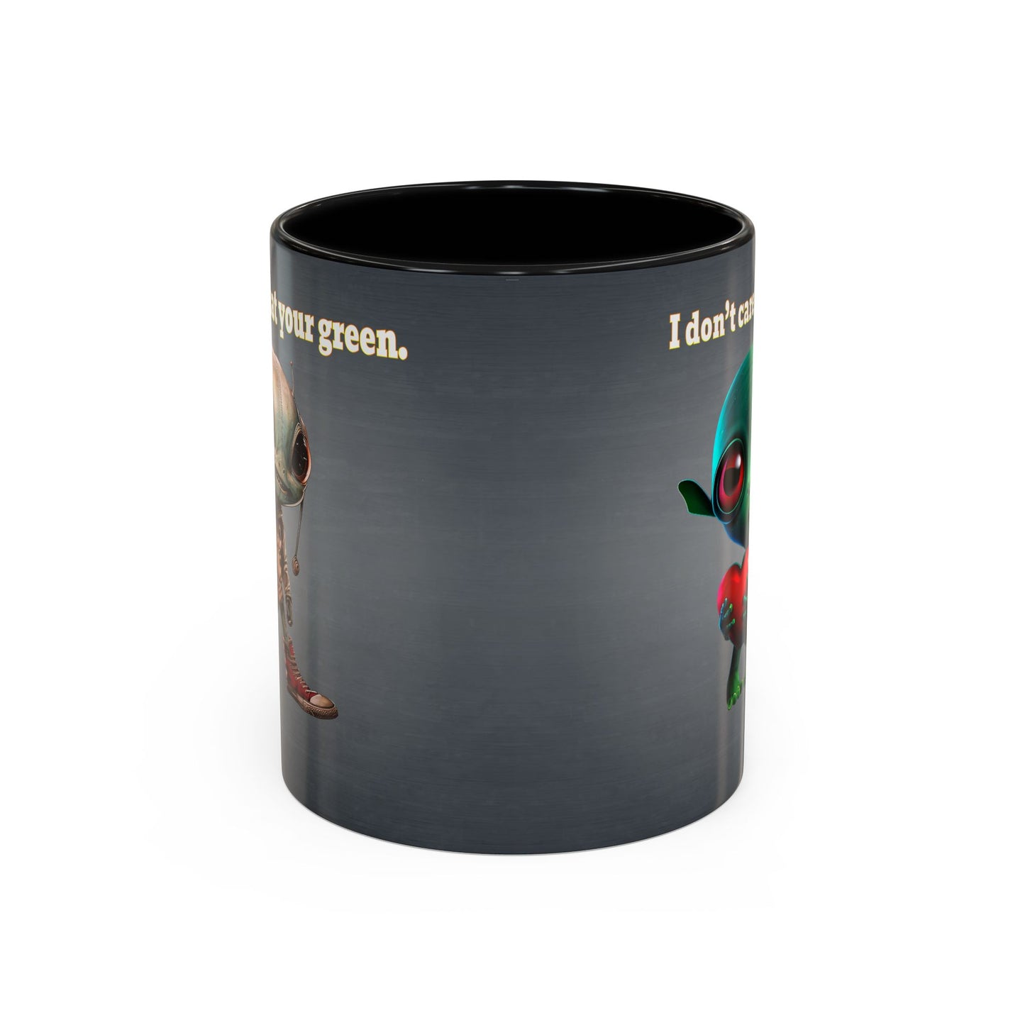 I don't care that your grey - Accent Mug (grey-light grey)