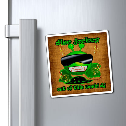 disc jockey - Magnets - (brown papyrus)