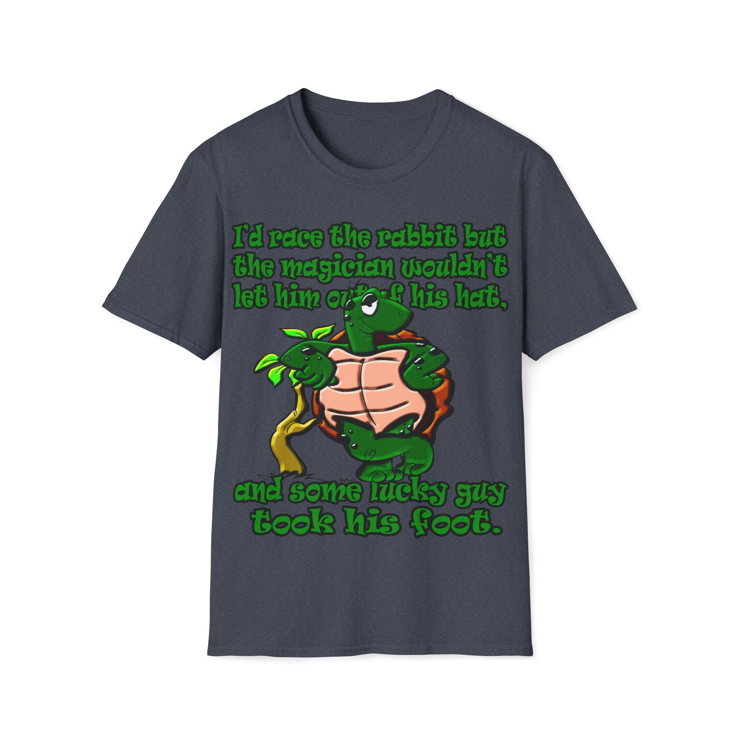 turtle race - Unisex Softstyle T-Shirt