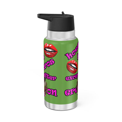 hoes b4 bros - Gator Tumbler, 32oz (green)