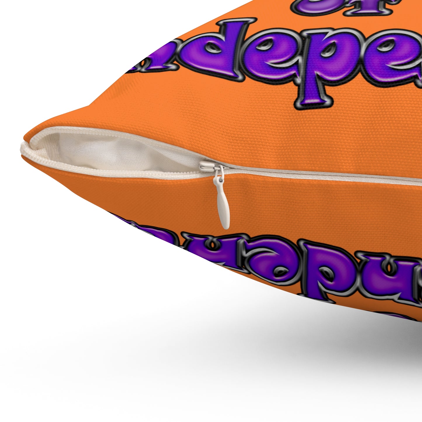 declaration of the independents - Spun Polyester Square Pillow - (crusta)