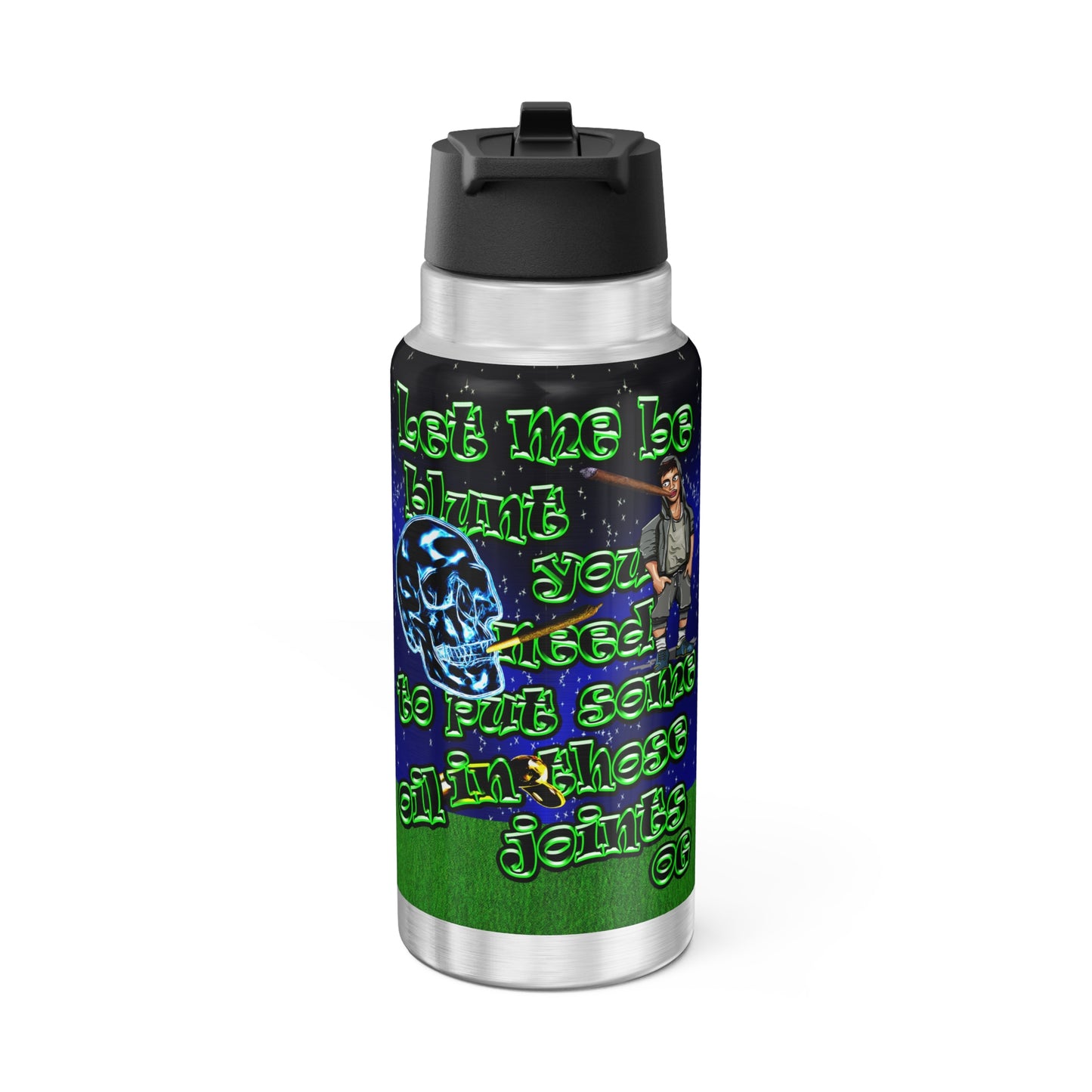 og - Gator Tumbler, 32oz  ('snoops' background)