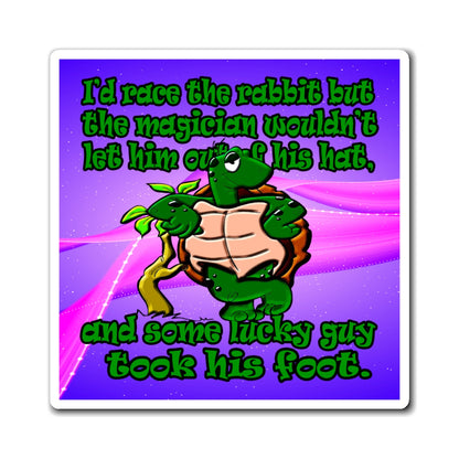 turtle race - Magnets - (purple-pink wave)