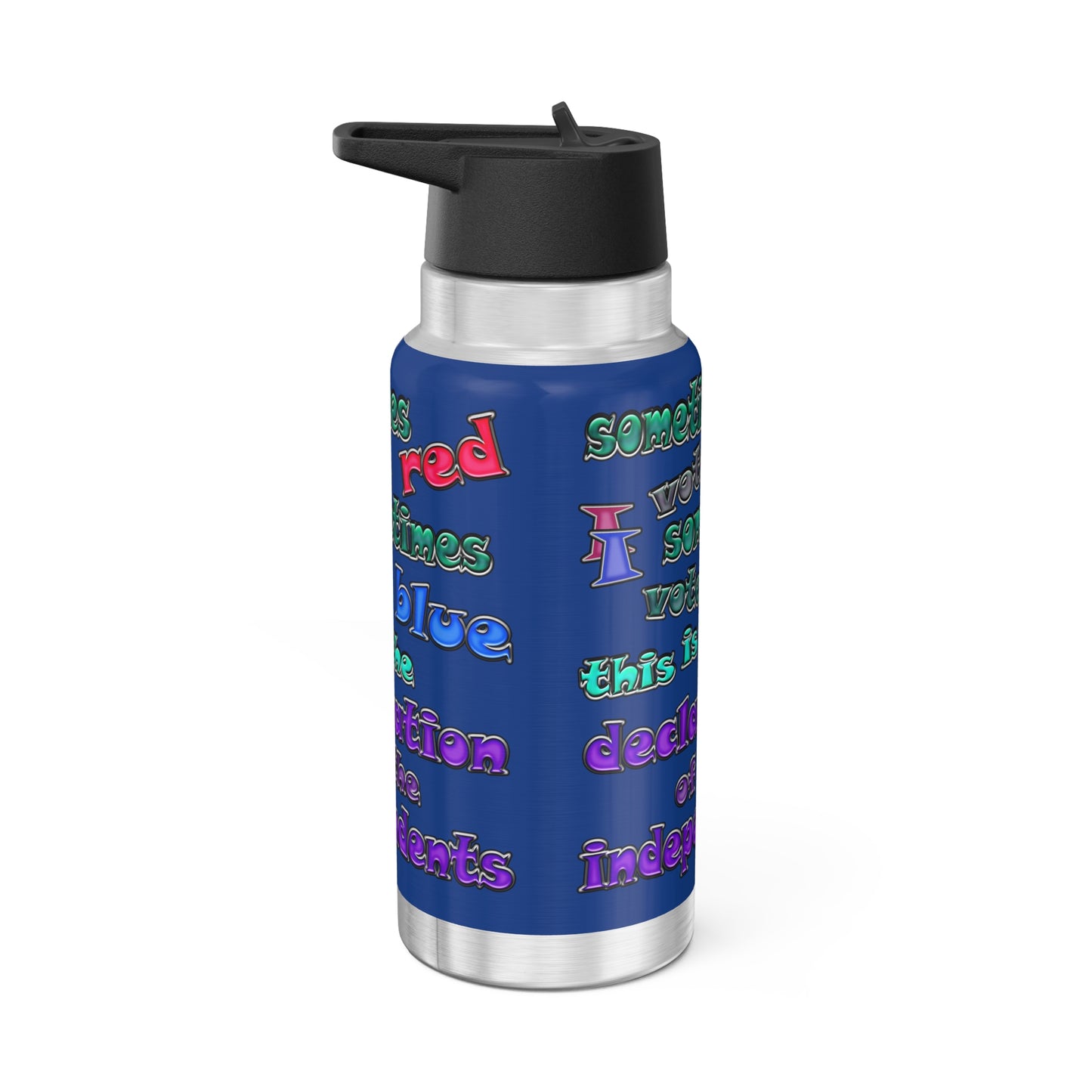 declaration of the independents - Gator Tumbler, 32oz (dark blue)