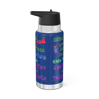 declaration of the independents - Gator Tumbler, 32oz (dark blue)