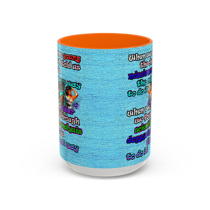 doggystyle - Accent Mug (faded blue)