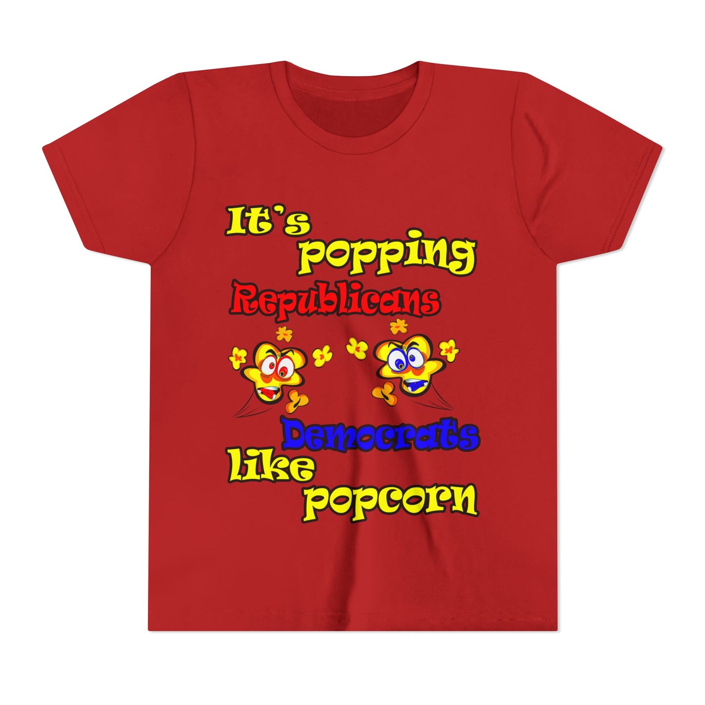 popping like popcorn - Youth Short Sleeve Tee