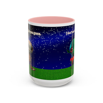 I don't care that your grey - Accent Mug ('snoops' background)
