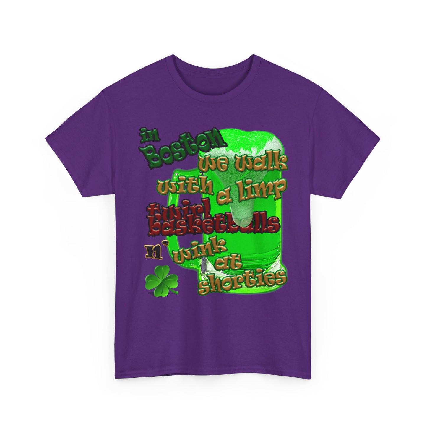 celtics logo - Unisex Heavy Cotton Tee