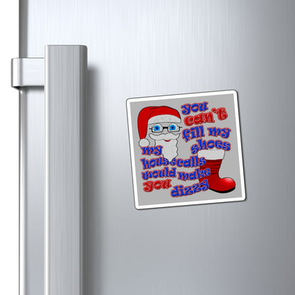santa's shoes - Magnets - (light grey)