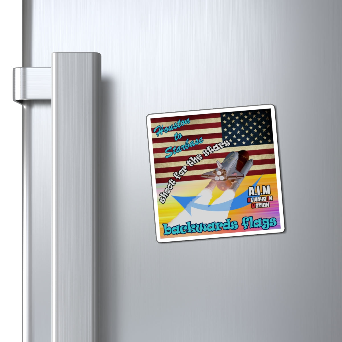 shoot for the stars - Magnets - (color blur)