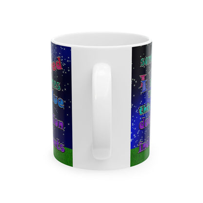declaration of the independents - White Mug ('snoops' background)