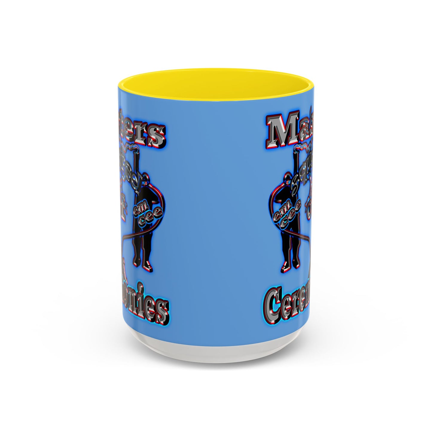 em cee squared - Accent Mug (light blue)