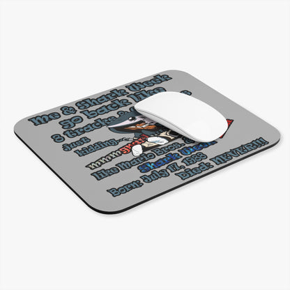 shark week - Mouse Pad (Rectangle) - (light grey)