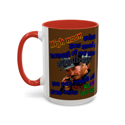 high noon - Accent Mug (brown)